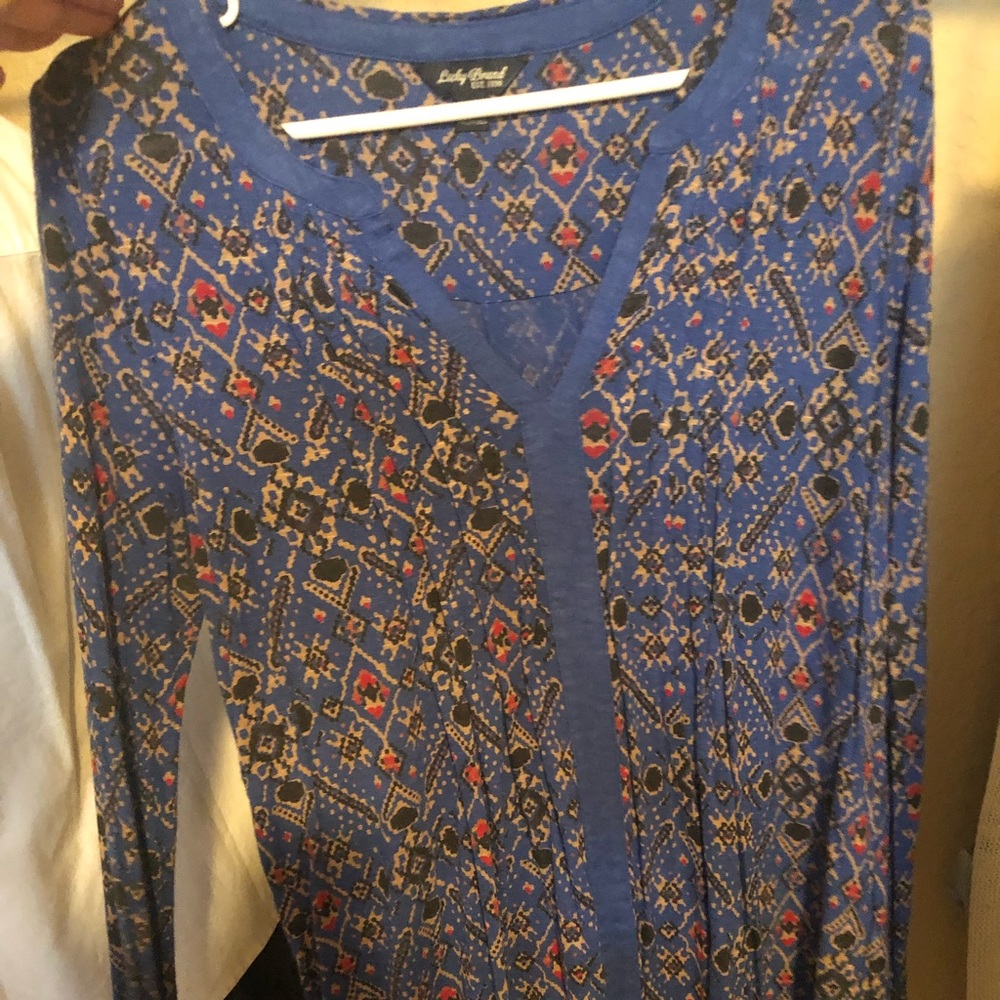 Lucky Brand lightweight long sleeve top